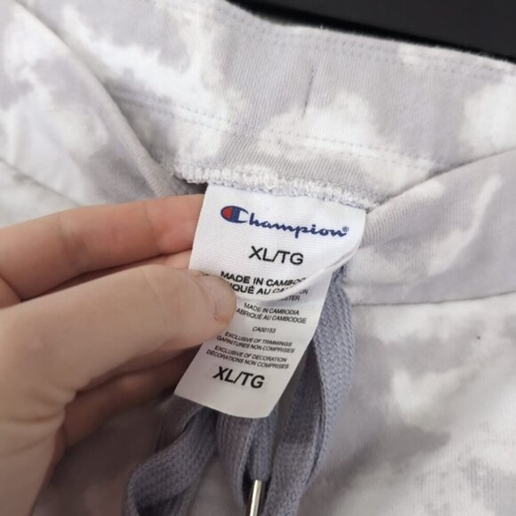 Champion Camo Athletic Retro 90s Lounge Cotton Shorts XL - Picture 6 of 7